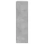 Schuhschrank mit 2 klappbaren Schubladen in Betongrau, 80x34x116 cm. von , Schuhregale und Schuhorganisatoren - Ref: Foro24-3...