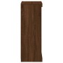 Aparador con luces LED roble marrón 41x37x100 cm by , Sideboards - Ref: Foro24-836734, Price: 60,33 €, Discount: %