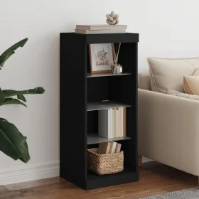 Aparador con luces LED negro 41x37x100 cm by , Sideboards - Ref: Foro24-836729, Price: 70,01 €, Discount: %