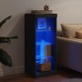 Aparador con luces LED negro 41x37x100 cm by , Sideboards - Ref: Foro24-836729, Price: 71,90 €, Discount: %