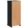 Schwarzer Schrank mit LED-Lichtern 41x37x100 cm von , Sideboards - Ref: Foro24-836729, Preis: 71,90 €, Rabatt: %