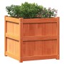Außenblumenkästen 2 Stück Massivholz Kiefer braun gewachst von , Töpfe und Pflanzgefäße - Ref: Foro24-837429, Preis: 130,55 €...