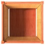 Außenblumenkästen 2 Stück Massivholz Kiefer braun gewachst von , Töpfe und Pflanzgefäße - Ref: Foro24-837429, Preis: 130,55 €...