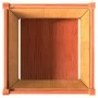 Jardineras de exterior 2 uds madera maciza de pino marrón cera by , Pots and planters - Ref: Foro24-837429, Price: 129,36 €, ...