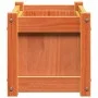 Jardinera exterior madera maciza pino marrón cera 60x31x31 cm de , Maceteros y jardineras - Ref: Foro24-837443, Precio: 40,46...