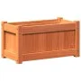 Jardinera exterior madera maciza pino marrón cera 60x31x31 cm de , Maceteros y jardineras - Ref: Foro24-837443, Precio: 40,46...