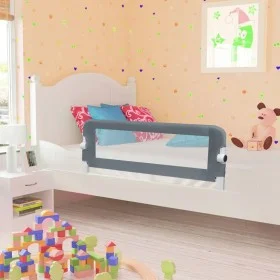 Child's bed safety rail, gray polyester, 102x42 cm. by vidaXL, Safety railings - Ref: Foro24-10166, Price: 37,27 €, Discount: %