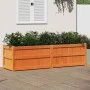 Jardinera exterior madera maciza pino marrón cera 180x50x50cm de , Maceteros y jardineras - Ref: Foro24-837506, Precio: 164,3...