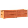 Jardinera exterior madera maciza pino marrón cera 180x50x50cm by , Pots and planters - Ref: Foro24-837506, Price: 166,44 €, D...