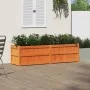 Jardinera exterior madera maciza pino marrón cera 180x50x50cm de , Maceteros y jardineras - Ref: Foro24-837506, Precio: 164,3...