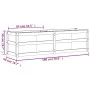 Jardinera exterior madera maciza pino marrón cera 180x50x50cm de , Maceteros y jardineras - Ref: Foro24-837506, Precio: 164,3...
