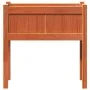 Blumentöpfe mit Beinen, 2 Stück Massivholz Kiefer braun gewachst. von , Töpfe und Pflanzgefäße - Ref: Foro24-837559, Preis: 7...