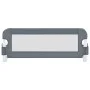 Child's bed safety rail, gray polyester, 102x42 cm. by vidaXL, Safety railings - Ref: Foro24-10166, Price: 37,27 €, Discount: %