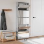 Schuhschrank und Spiegel 5 Ebenen in Betongrau 63x17x169,5 cm. von , Schuhregale und Schuhorganisatoren - Ref: Foro24-3228281...