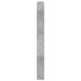 Mueble zapatero y espejo 5 niveles gris hormigón 63x17x169,5 cm by , Shoe racks and shoe organizers - Ref: Foro24-3228281, Pr...