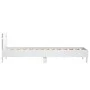 Bed frame with headboard and white LED lights 75x190 cm by , Beds and slatted bases - Ref: Foro24-838750, Price: 87,93 €, Dis...
