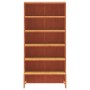 Mueble zapatero madera maciza de pino marrón cera 52x30x104 cm by , Shoe racks and shoe organizers - Ref: Foro24-837393, Pric...