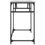 Schreibtisch aus Ingenieurholz und Stahl, Sonoma Grau, 100x45x76 cm. von , Schreibtische - Ref: Foro24-842269, Preis: 49,26 €...