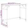 Schreibtisch aus Ingenieurholz und Stahl, Sonoma Grau, 100x45x76 cm. von , Schreibtische - Ref: Foro24-842269, Preis: 49,88 €...