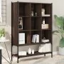 Ingenieurholzregal in Eichenbraun 102x30x141,5 cm von , Bücherregale und Regale - Ref: Foro24-3214333, Preis: 109,64 €, Rabat...