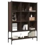 Ingenieurholzregal in Eichenbraun 102x30x141,5 cm von , Bücherregale und Regale - Ref: Foro24-3214333, Preis: 109,64 €, Rabat...