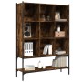 Regal Eiche Rauch 102x30x141,5 cm aus Ingenieurholz. von , Bücherregale und Regale - Ref: Foro24-3214331, Preis: 107,64 €, Ra...