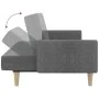 Sofá cama de 2 plazas tela gris claro by , Sofas - Ref: Foro24-375758, Price: 273,52 €, Discount: %