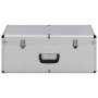 Aufbewahrungsboxen 2 Einheiten aus silbernem Aluminium von vidaXL, Werkzeugkästen - Ref: Foro24-91850, Preis: 104,76 €, Rabat...