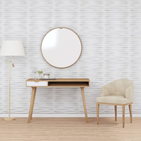 48 Stück XPS-Wandpaneele in weißem Stein, 50x50 cm, 12 m². von , Wandverkleidung - Ref: Foro24-356939, Preis: 121,24 €, Rabat...