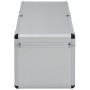 Aufbewahrungsboxen 2 Einheiten aus silbernem Aluminium von vidaXL, Werkzeugkästen - Ref: Foro24-91850, Preis: 104,76 €, Rabat...