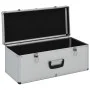 Storage boxes 2 units silver aluminum by vidaXL, Toolboxes - Ref: Foro24-91850, Price: 98,39 €, Discount: %