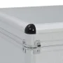 Storage boxes 2 units silver aluminum by vidaXL, Toolboxes - Ref: Foro24-91850, Price: 98,39 €, Discount: %