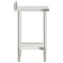 Mesa trabajo cocina y salpicadero acero inoxidable 55x55x93 cm by , Restoration - Ref: Foro24-376456, Price: 113,74 €, Discou...