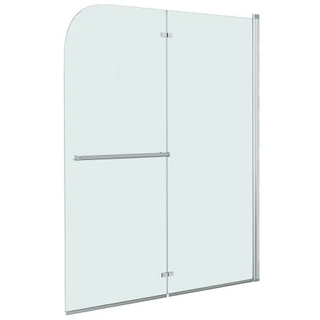 Mampara de ducha plegable 2 paneles ESG 120x140 cm de vidaXL, Puertas de ducha - Ref: Foro24-144677, Precio: 179,67 €, Descue...