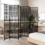 6-teiliger schwarzer synthetischer Rattanschirm von , Raumteiler - Ref: Foro24-365400, Preis: 152,51 €, Rabatt: %