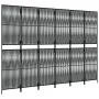 6-teiliger schwarzer synthetischer Rattanschirm von , Raumteiler - Ref: Foro24-365400, Preis: 158,06 €, Rabatt: %