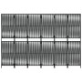 6-teiliger schwarzer synthetischer Rattanschirm von , Raumteiler - Ref: Foro24-365400, Preis: 152,51 €, Rabatt: %