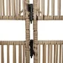 5-teiliger beigefarbener Sichtschutz aus synthetischem Rattan von , Raumteiler - Ref: Foro24-365399, Preis: 133,64 €, Rabatt: %