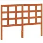 Bettkopfteil aus massivem Kiefernholz in Wachsbraun, 135 cm von , Kopf- und Fußteile - Ref: Foro24-844200, Preis: 39,95 €, Ra...