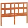 Bettkopfteil aus massivem Kiefernholz in Wachsbraun, 135 cm von , Kopf- und Fußteile - Ref: Foro24-844353, Preis: 39,87 €, Ra...