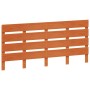 Bettkopfteil aus massivem Kiefernholz in Wachsbraun, 180 cm von , Kopf- und Fußteile - Ref: Foro24-844448, Preis: 46,52 €, Ra...
