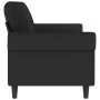 3-Sitzer-Sofa aus schwarzem Samt, 180 cm von , Sofas - Ref: Foro24-359544, Preis: 327,18 €, Rabatt: %