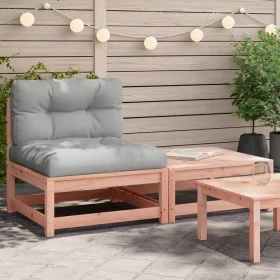 Sofá de jardín sin reposabrazos con cojines y reposapiés by , Modular outdoor sofas - Ref: Foro24-838139, Price: 105,92 €, Di...
