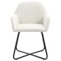 Esszimmerstühle, 2 Einheiten, cremefarbener Stoff von vidaXL, Essstühle - Ref: Foro24-249809, Preis: 178,41 €, Rabatt: %