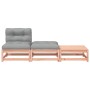 Sofá de jardín sin reposabrazos con cojines y reposapiés by , Modular outdoor sofas - Ref: Foro24-838147, Price: 148,66 €, Di...