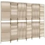 Biombo de 6 paneles ratán sintético beige by , Room dividers - Ref: Foro24-365403, Price: 162,09 €, Discount: %
