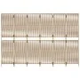 Sechsflügeliger Paravent aus synthetischem Rattan in Beige. von , Raumteiler - Ref: Foro24-365403, Preis: 162,09 €, Rabatt: %