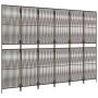Sechsteiliger Paravent aus braunem synthetischem Rattan. von , Raumteiler - Ref: Foro24-365401, Preis: 149,41 €, Rabatt: %
