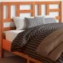 Bettkopfteil aus massivem Kiefernholz in Wachsbraun, 135 cm von , Kopf- und Fußteile - Ref: Foro24-844260, Preis: 40,98 €, Ra...