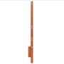 Bettkopfteil aus massivem Kiefernholz in Wachsbraun, 135 cm von , Kopf- und Fußteile - Ref: Foro24-844260, Preis: 41,36 €, Ra...